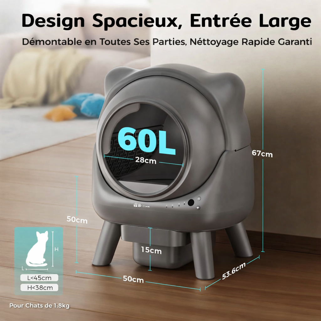 Litière automatique Felina Family+