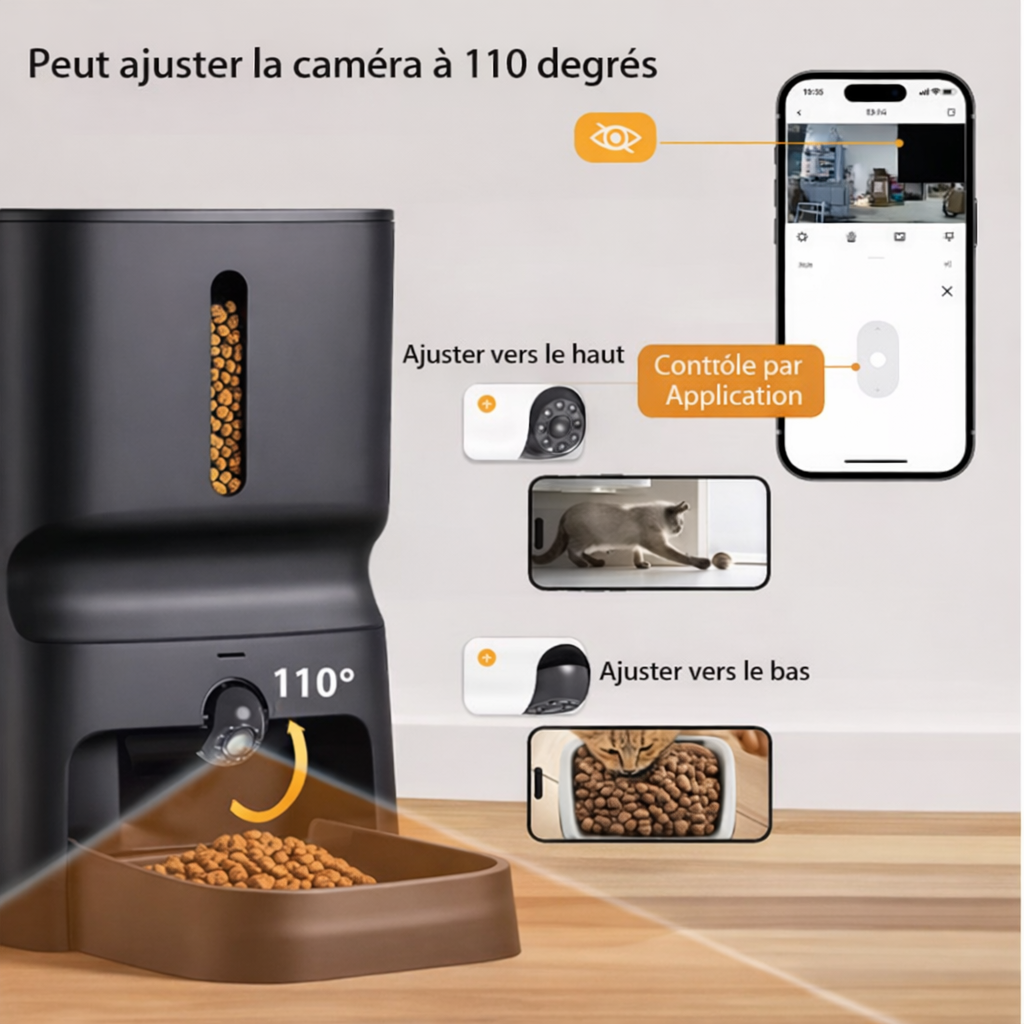Distributeur connecté Felina WatchFeed (7 L)