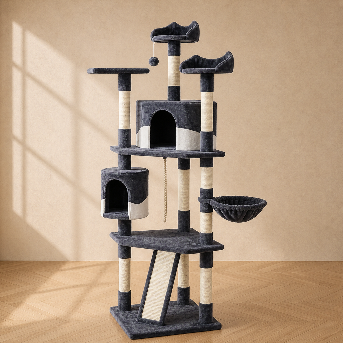 Arbre à chat multi-niveaux Felina Play & Rest