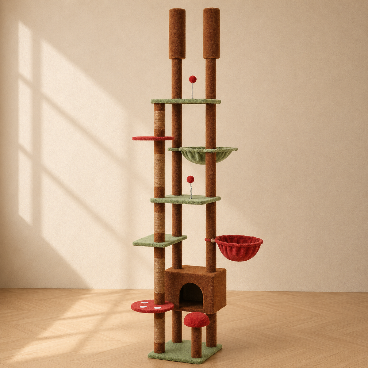 Arbre à chat multi-niveaux Felina Climb