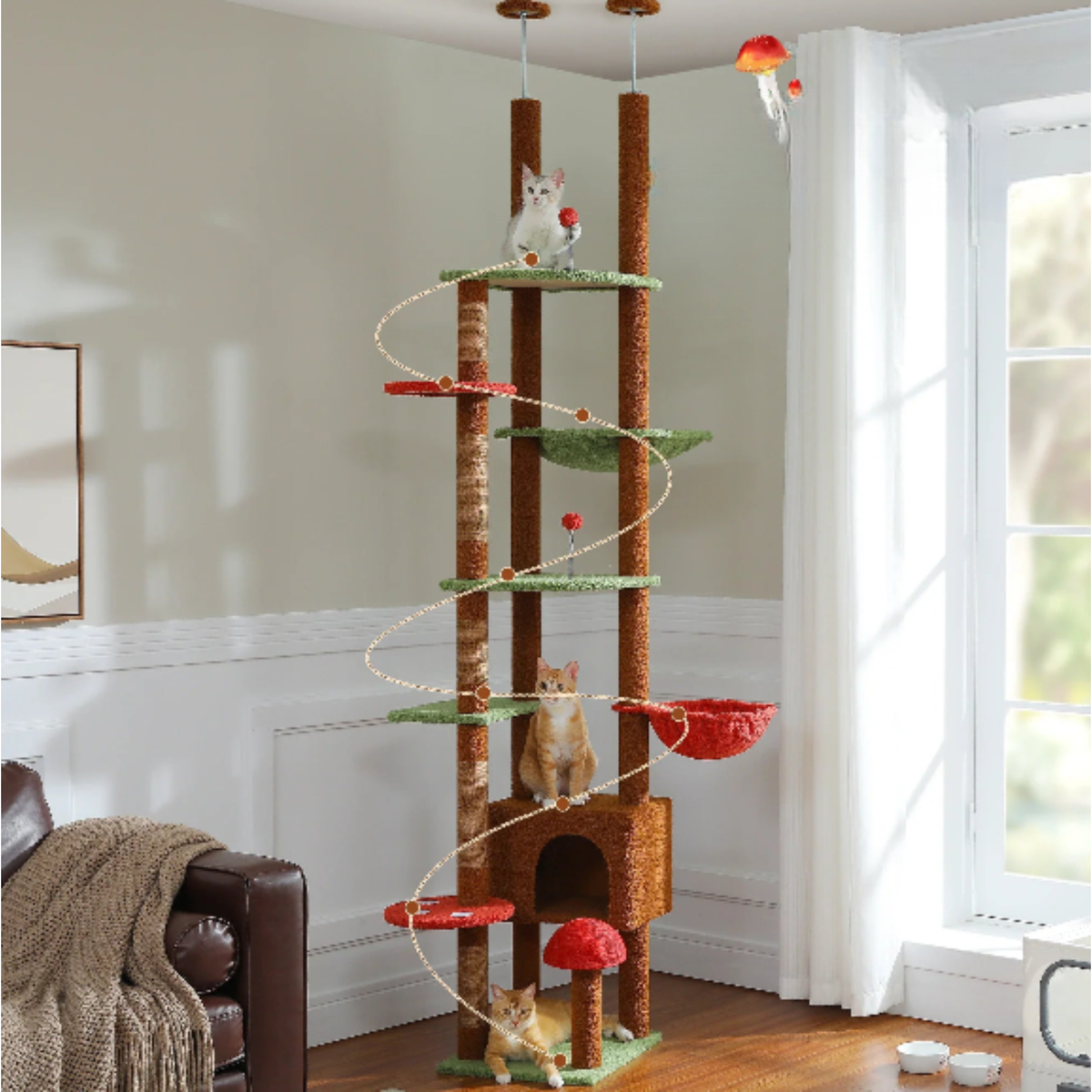 Arbre à chat multi-niveaux Felina Climb