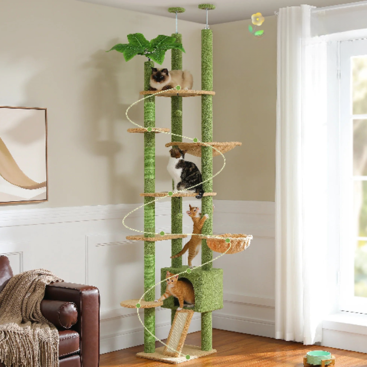 Arbre à chat design Felina Jungle