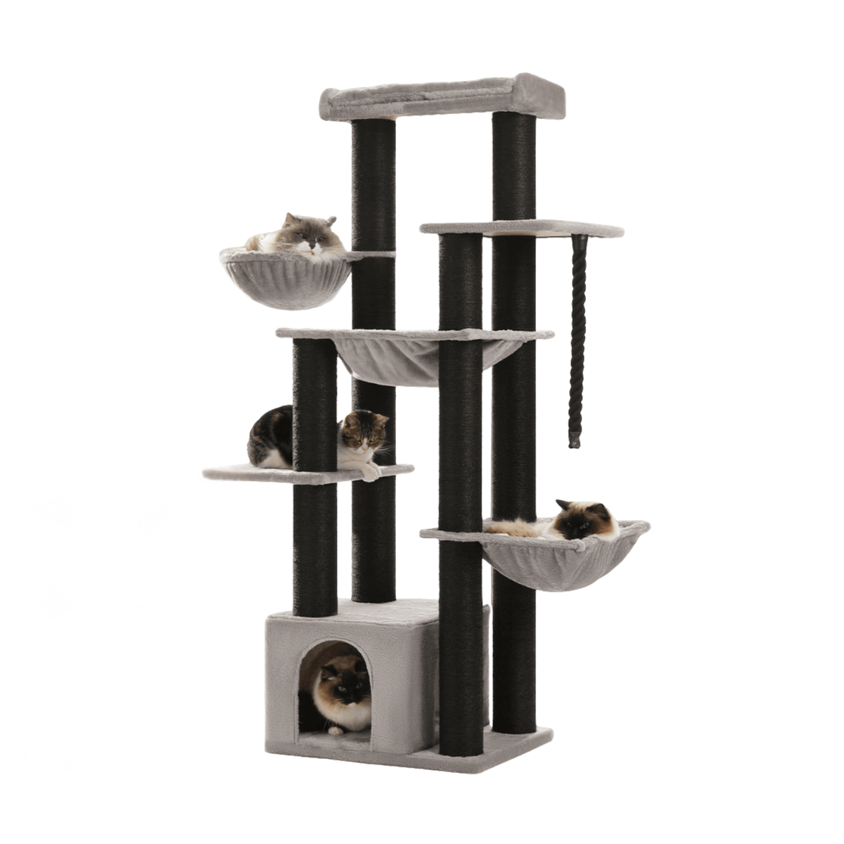 Arbre à chat avec paniers suspendus Felina Vita