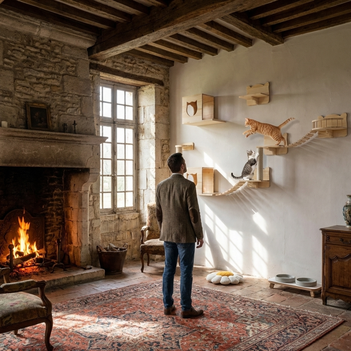 Parcours mural Felina Ascend Mini – 5 modules