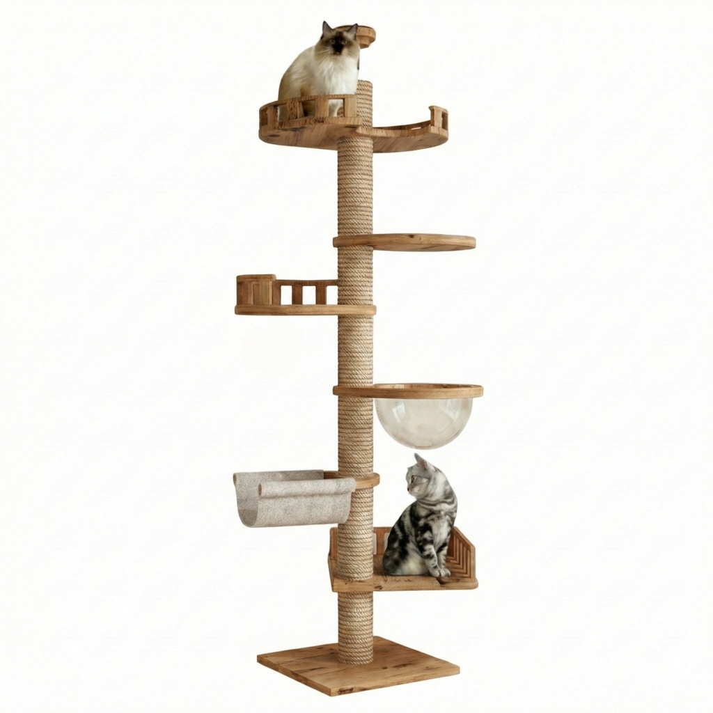 Arbre à chat en bois Felina Panorama
