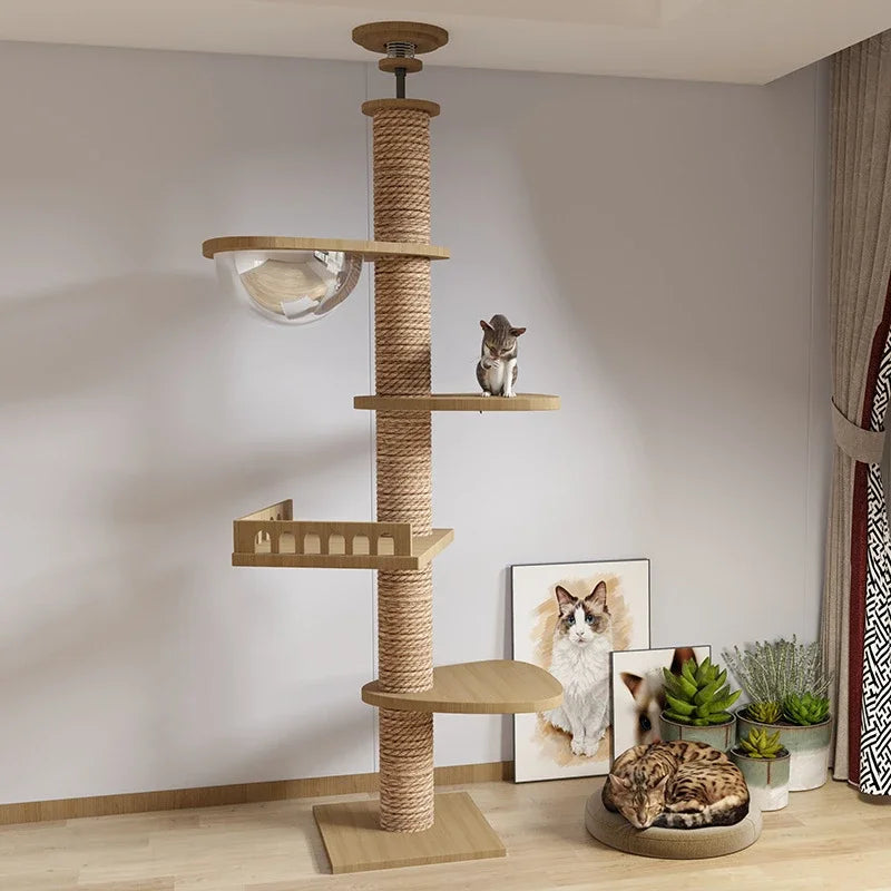 Arbre à chat en bois Felina Panorama