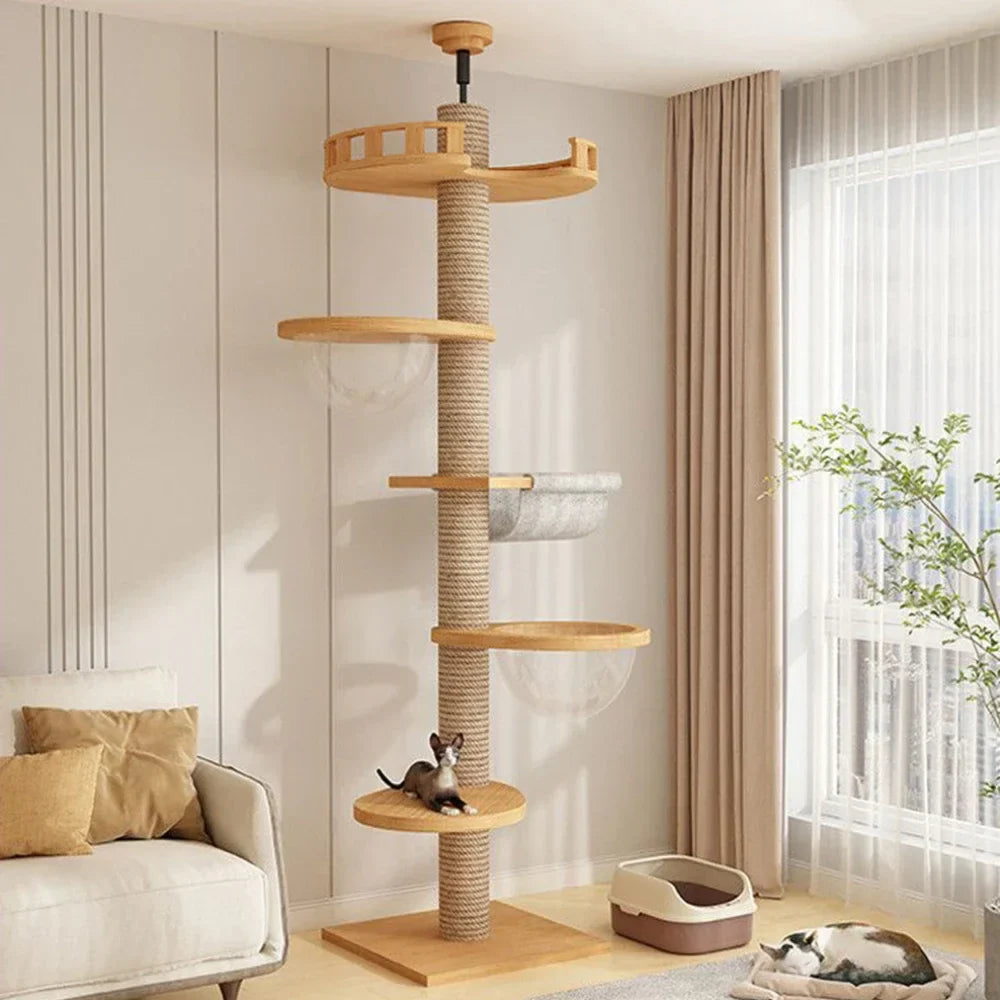 Arbre à chat en bois Felina Panorama