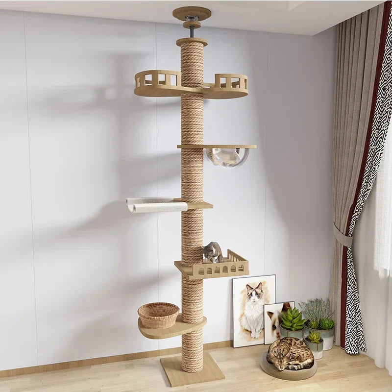 Arbre à chat en bois Felina Panorama