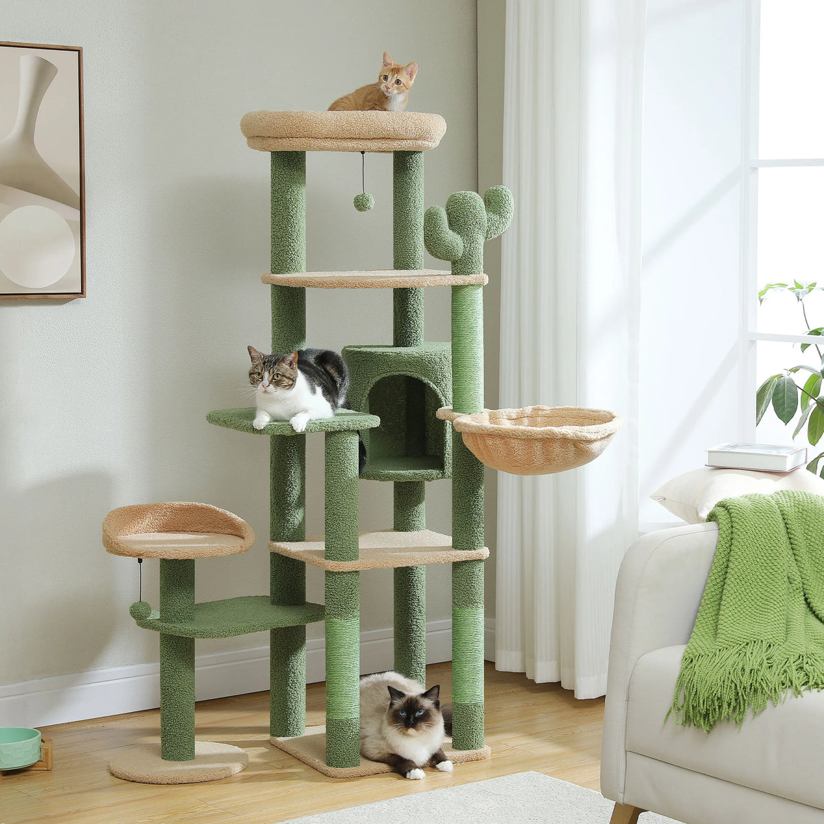 Grand arbre à chat multi-niveaux Felina Grand Loft